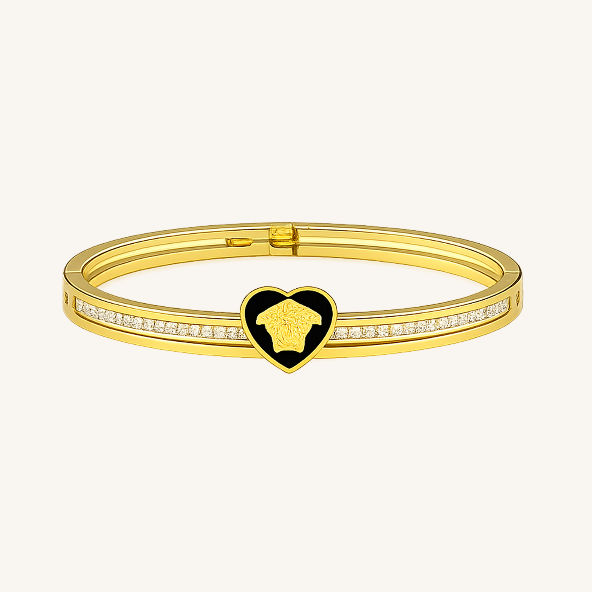 Enamel & Crystal Accent