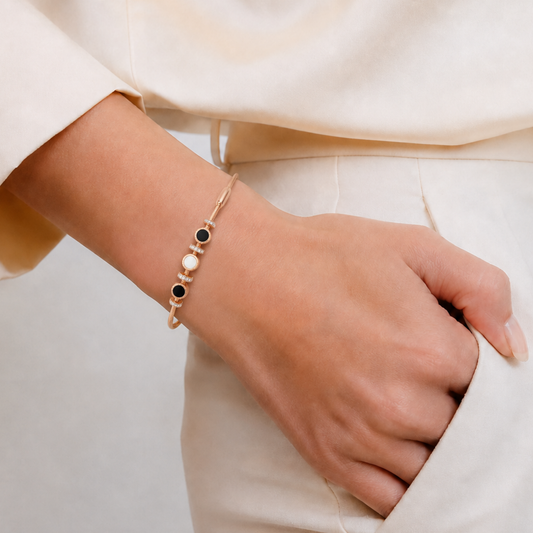 Enamel & Crystal Accent