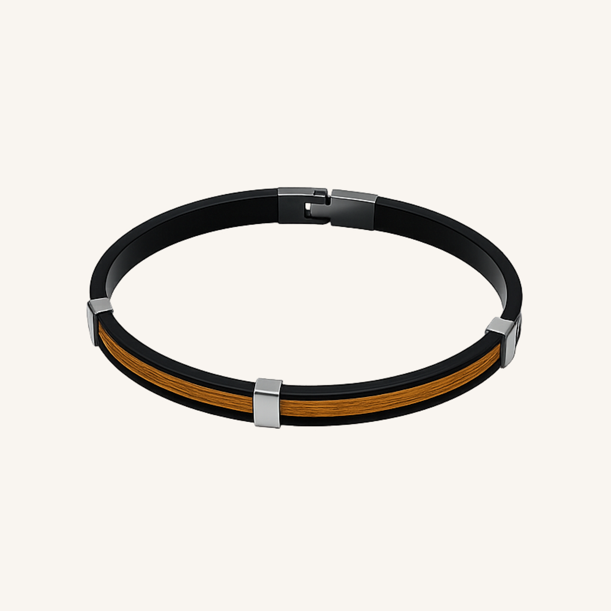 Men's Leather Accent