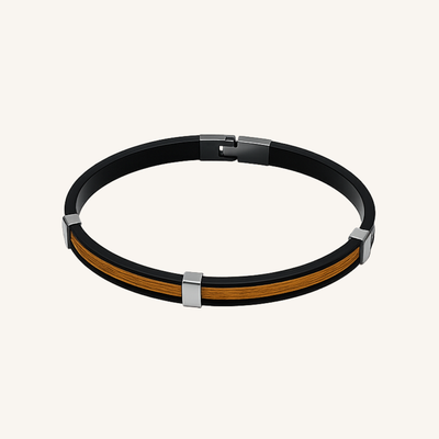 Men's Leather Accent
