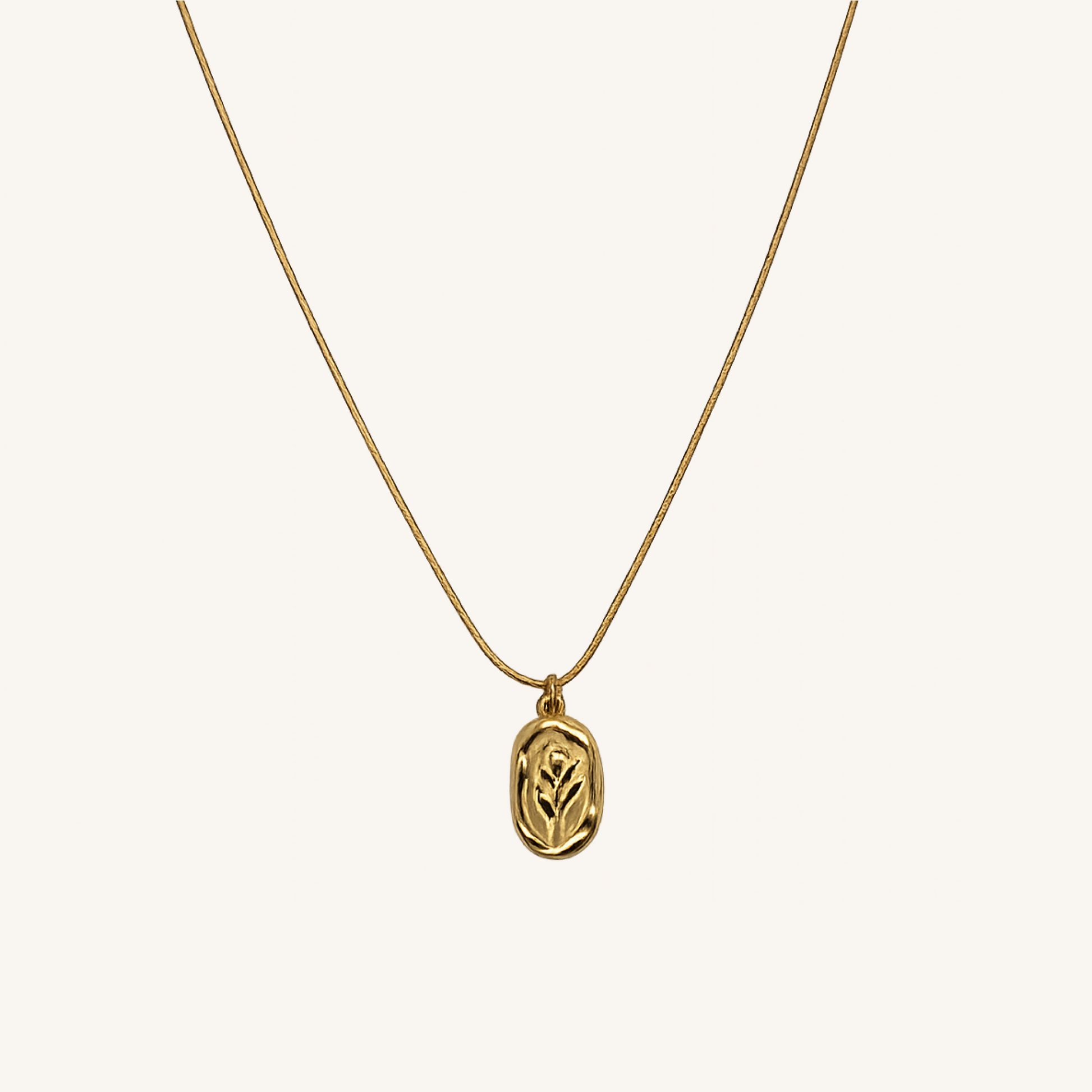 Vintage Floral Gold Locket