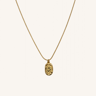Vintage Floral Gold Locket