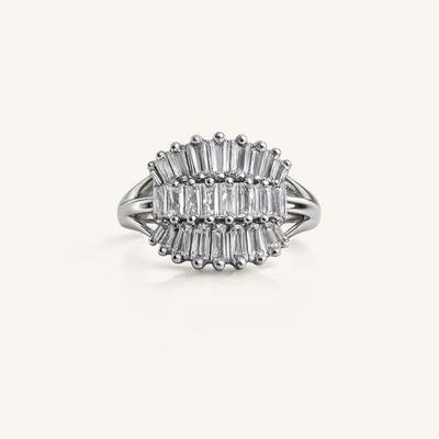 Art Deco Geometric Baguette