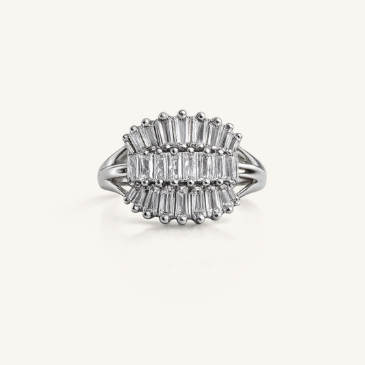 Art Deco Geometric Baguette