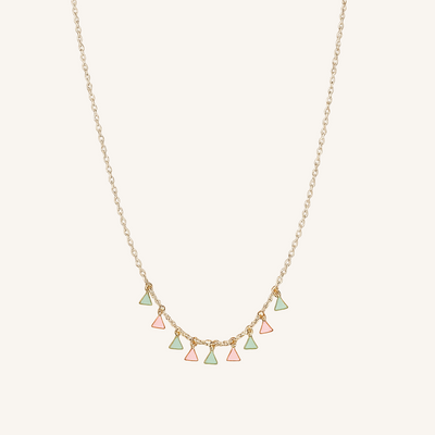 Pearl Drop & Crystal Pendant