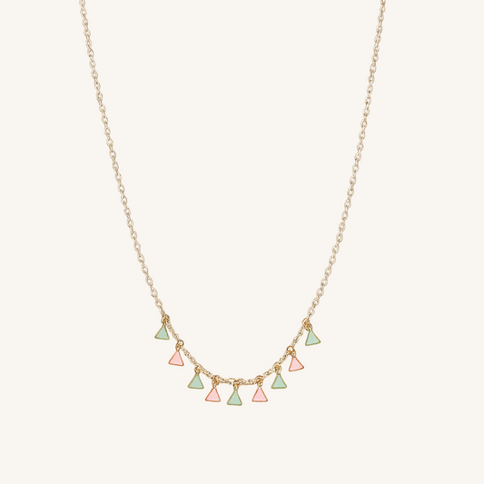 Pearl Drop & Crystal Pendant