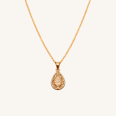 Teardrop Crystal Pendant