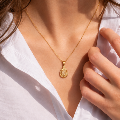 Teardrop Crystal Pendant