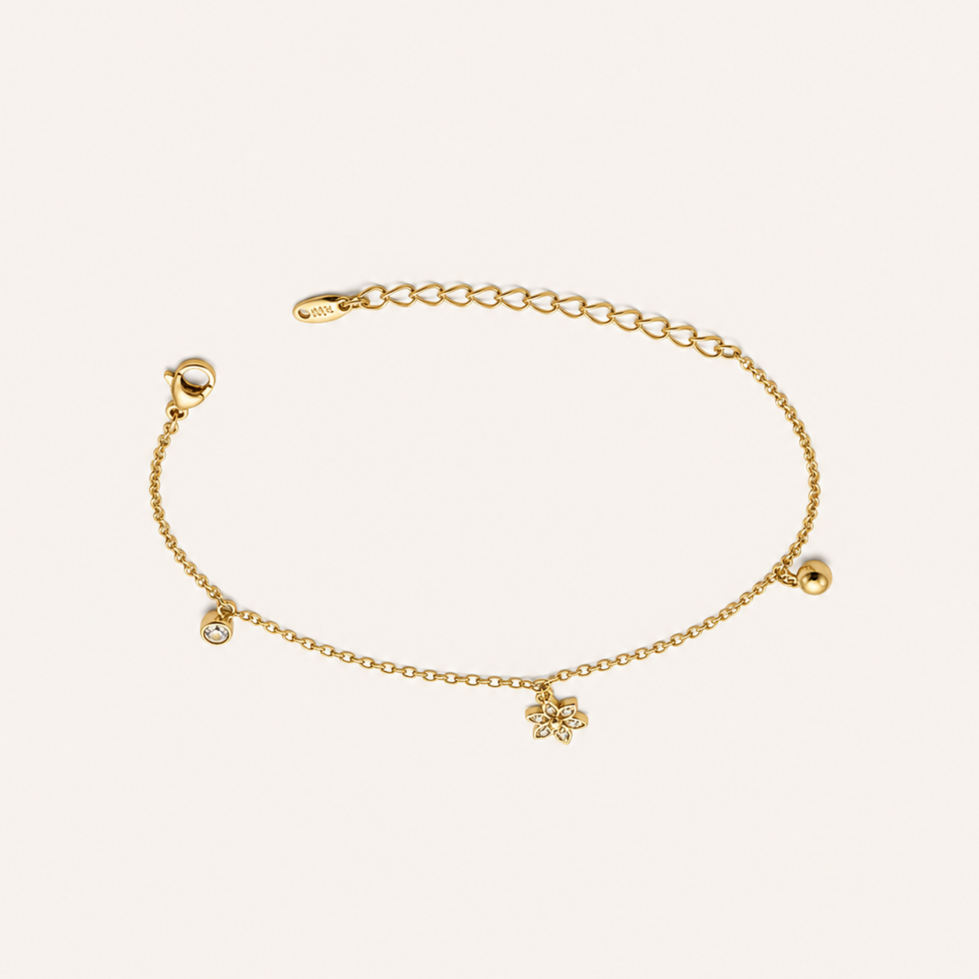 Daisy Chain Gold Bracelet