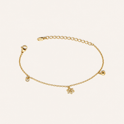 Daisy Chain Gold Bracelet