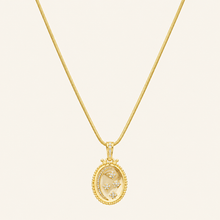 Gold-Tone Celestial Charm Necklace