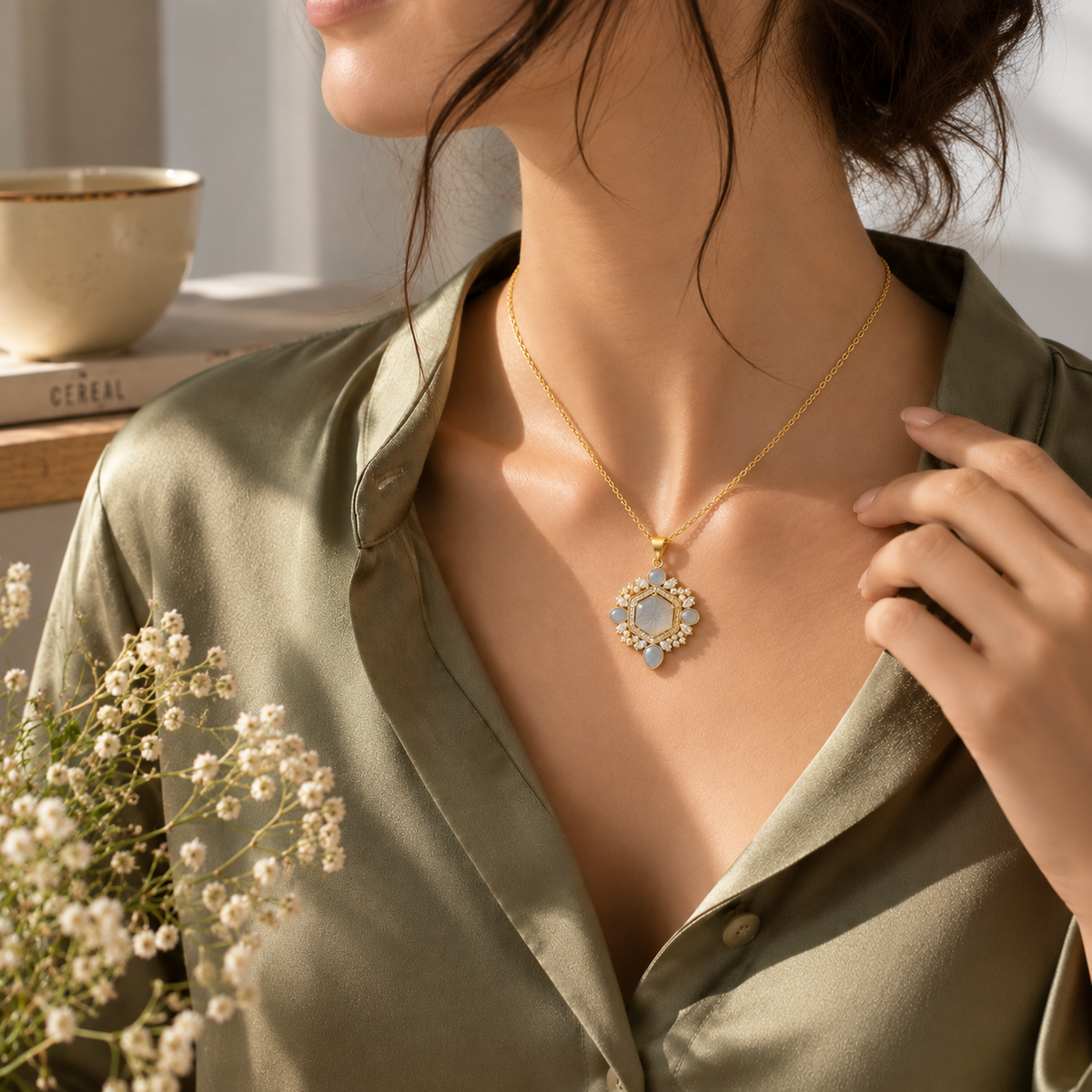 Royal Hexa Necklace