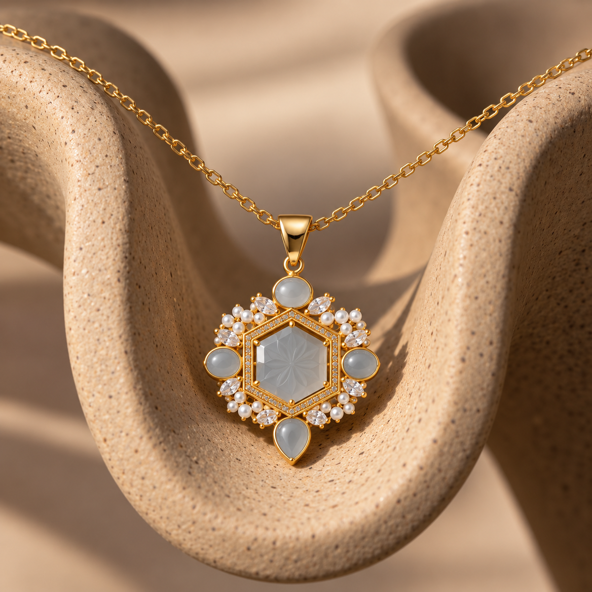 Royal Hexa Necklace
