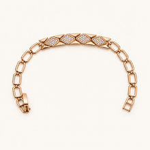 Rose Gold Diamond Glow Bracelet