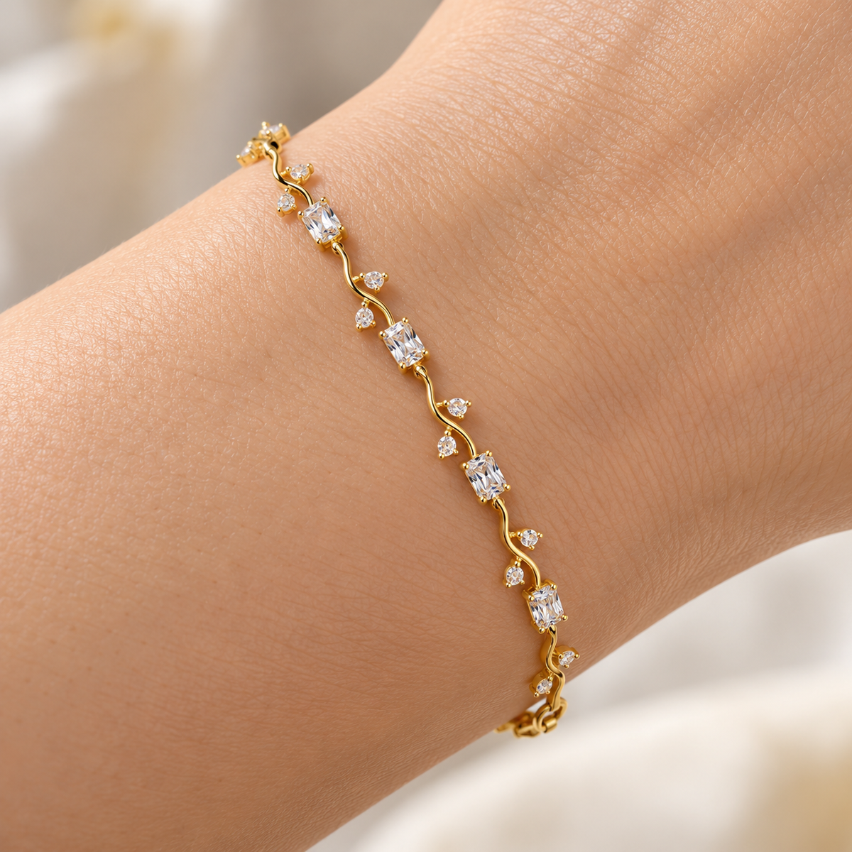 Crystal Vine Bracelet