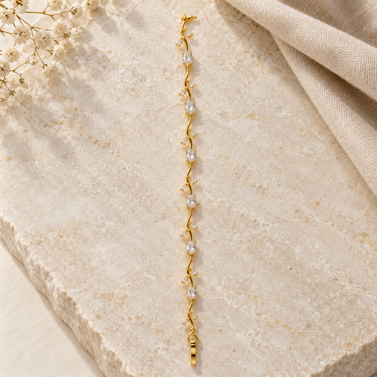 Crystal Vine Bracelet