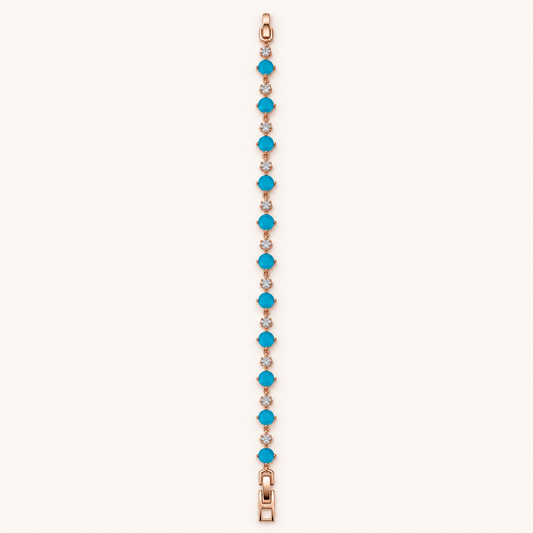 Azure Bloom Bracelet