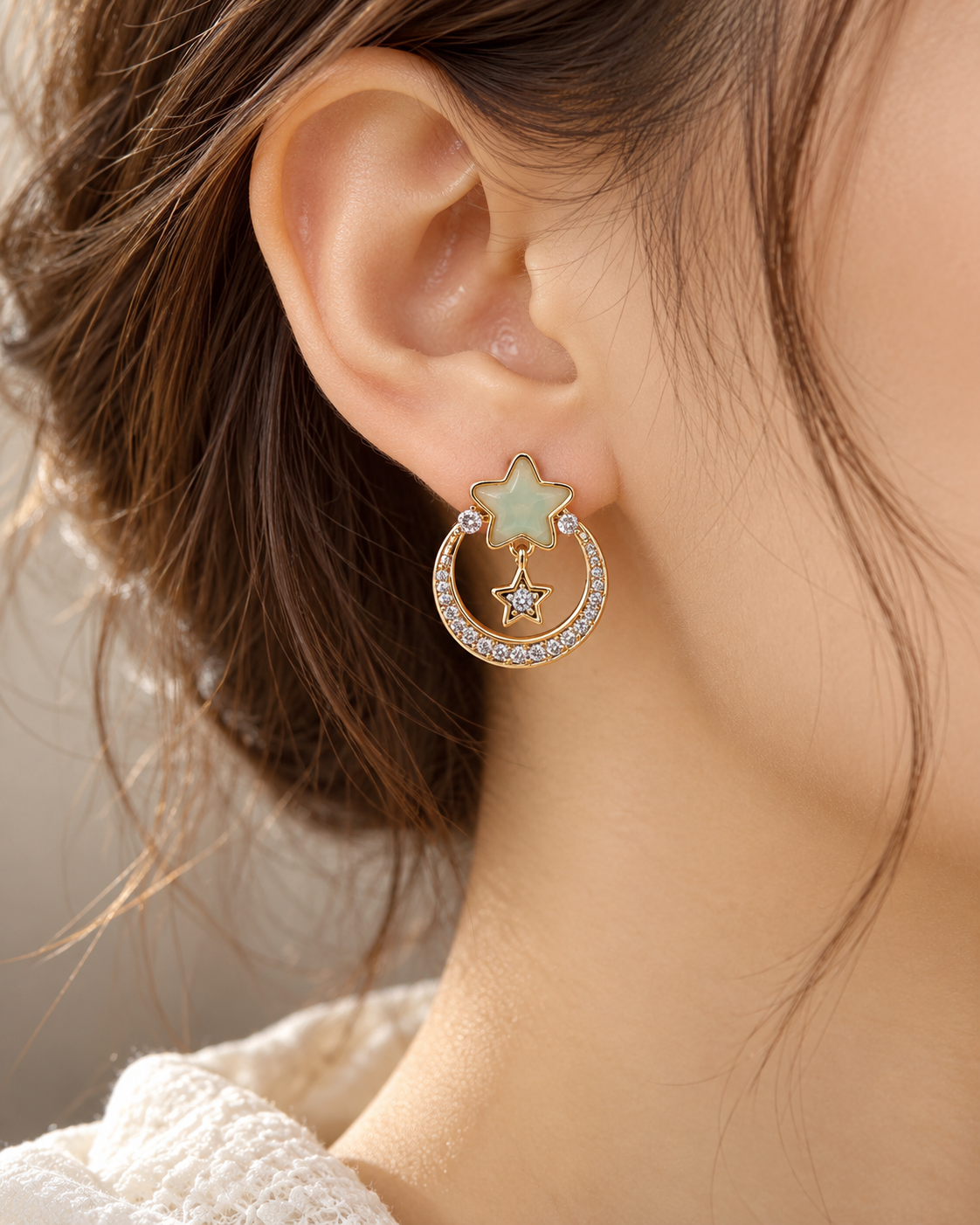 Celestial Star Earrings