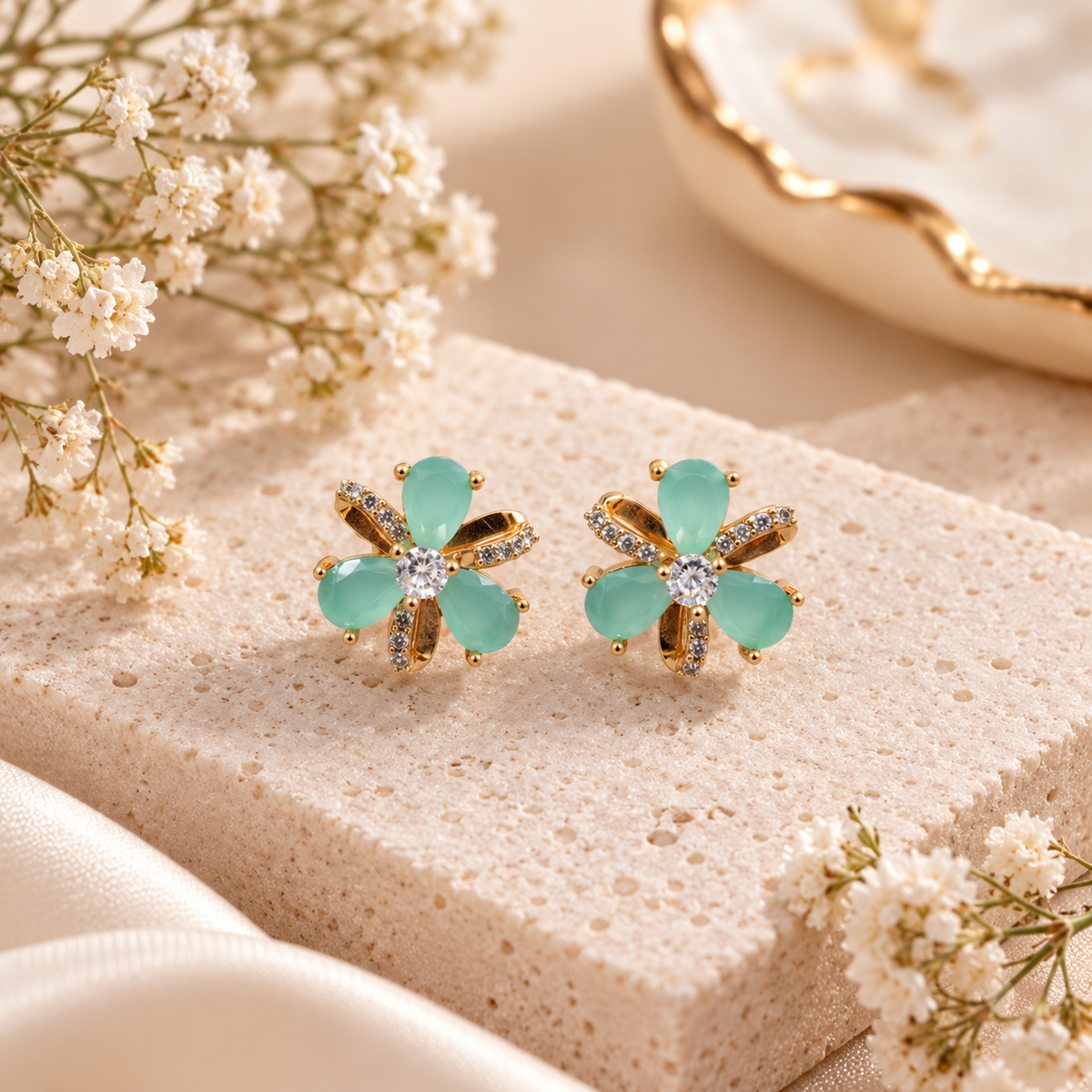 Floral Studs Earring