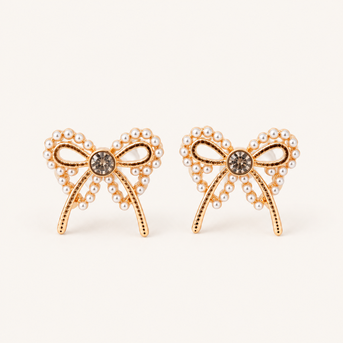 Pearl Bow Studs