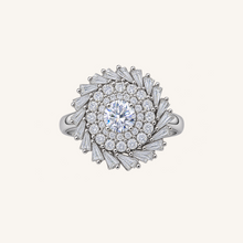 Multi-Tiered Diamond Sunburst